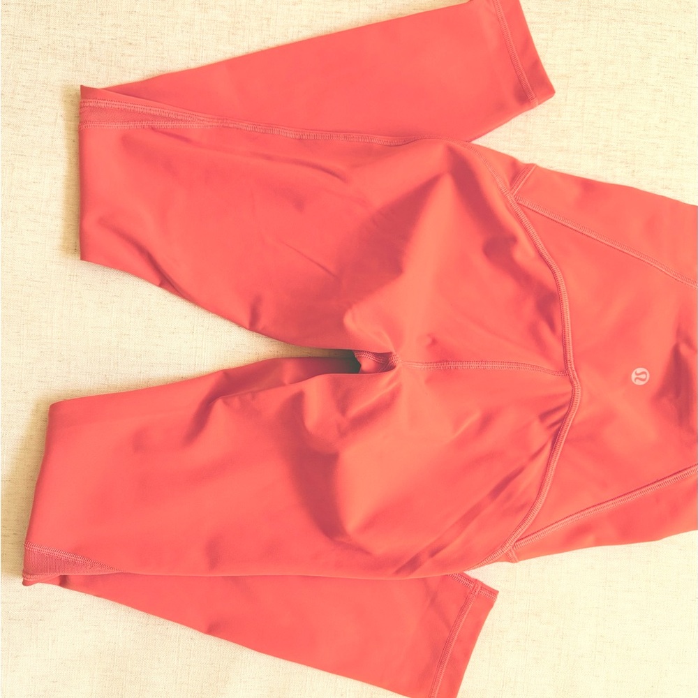 lululemon athletica Women's Bright Red Capris